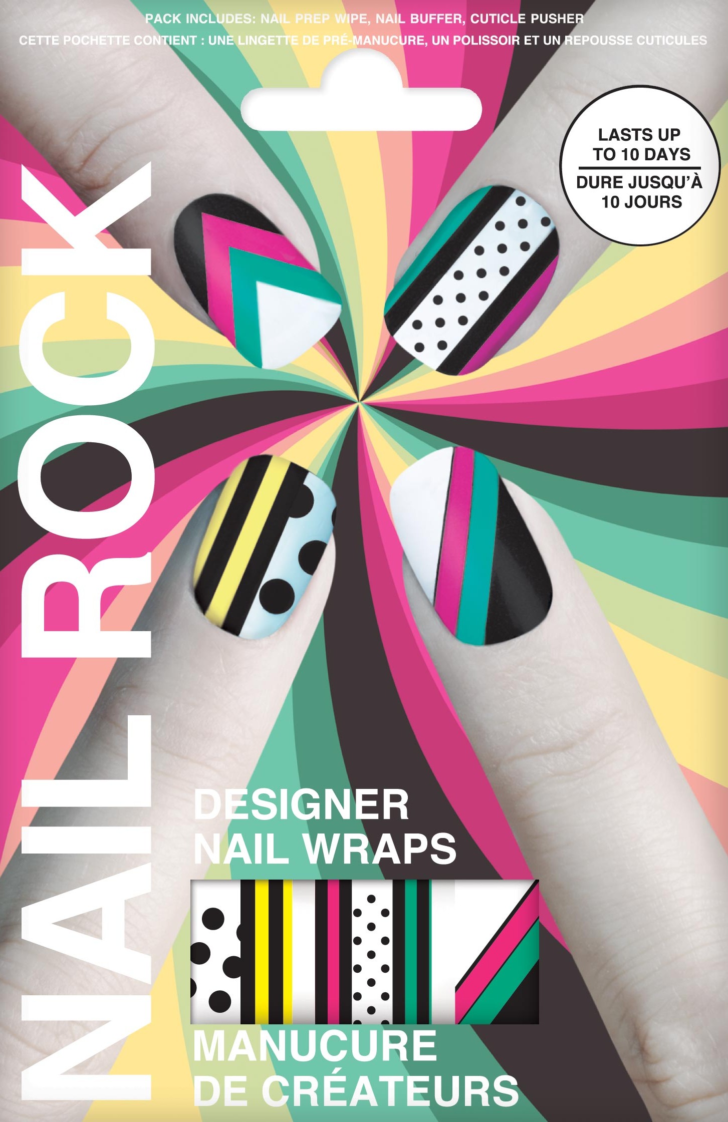 Nail Rock: Spots and Stripes. After collaborating with Oasis and also